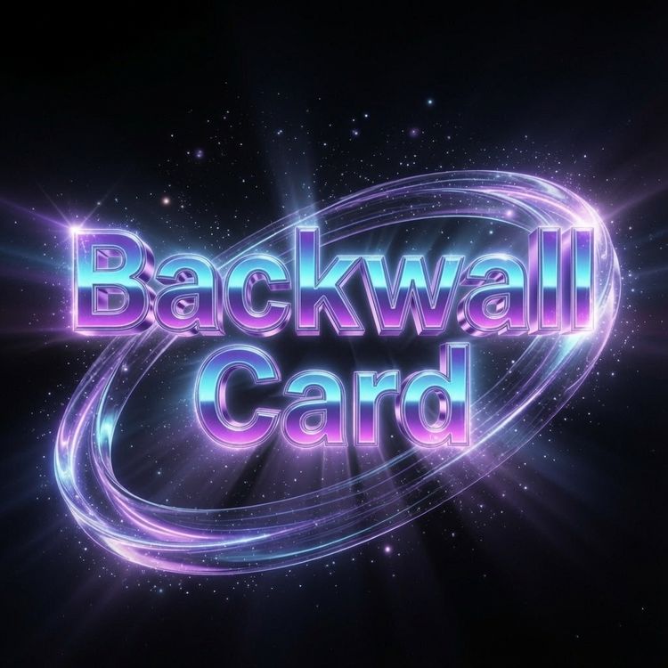 Backwall Card Shown on Screen